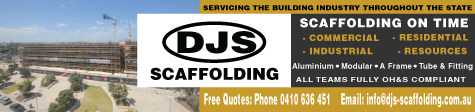 DJS Scaffolding - JCFC Sponsors